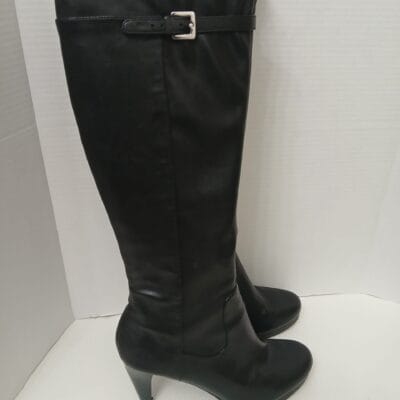 Nine West Noureen Black High Ladies Boots