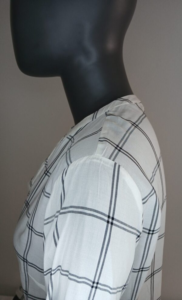 A New Day Women's Checked Blouse Top - Image 4