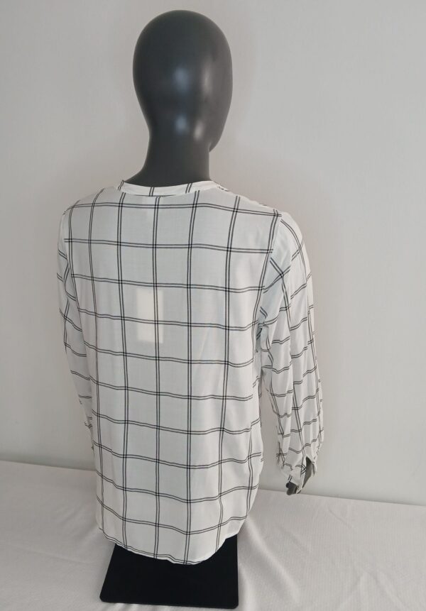 A New Day Women's Checked Blouse Top - Image 5