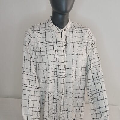 Prologue Women’s Checked Blouse, Top Size S