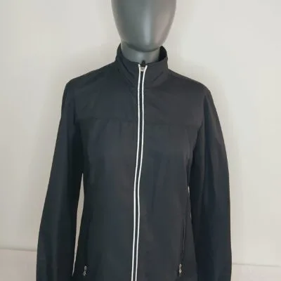 Danskin Now Ladies Black Pearl Light Jacket