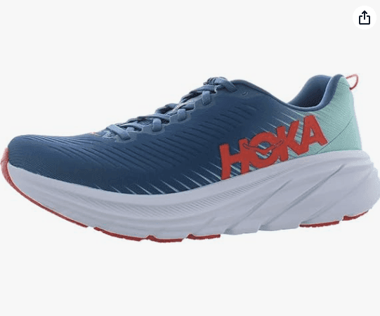 HOKA Men's Running Shoes - Teal Size 10D - Image 2