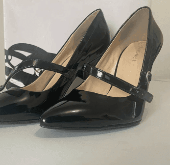 Nine West Bouffant Black Heel Shoes - Image 3