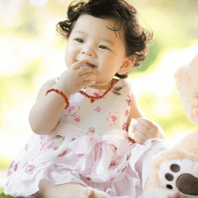 Amber Jewelry Bracelet | Anklet For Baby