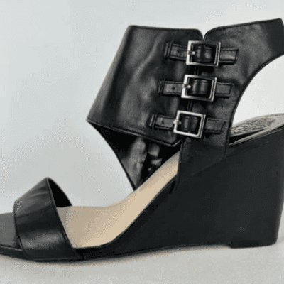 Vince Camuto VC-LYSSIA Black Wedge Shoe