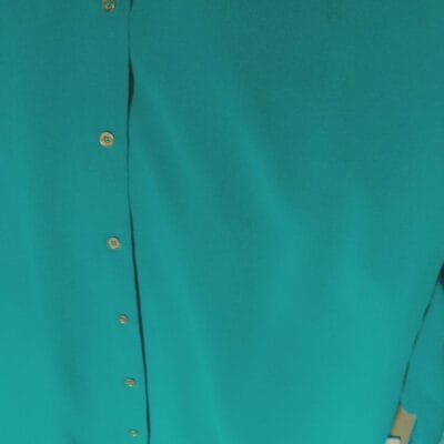 Calvin Klein Green/Blue Lagoon Dress Size 6