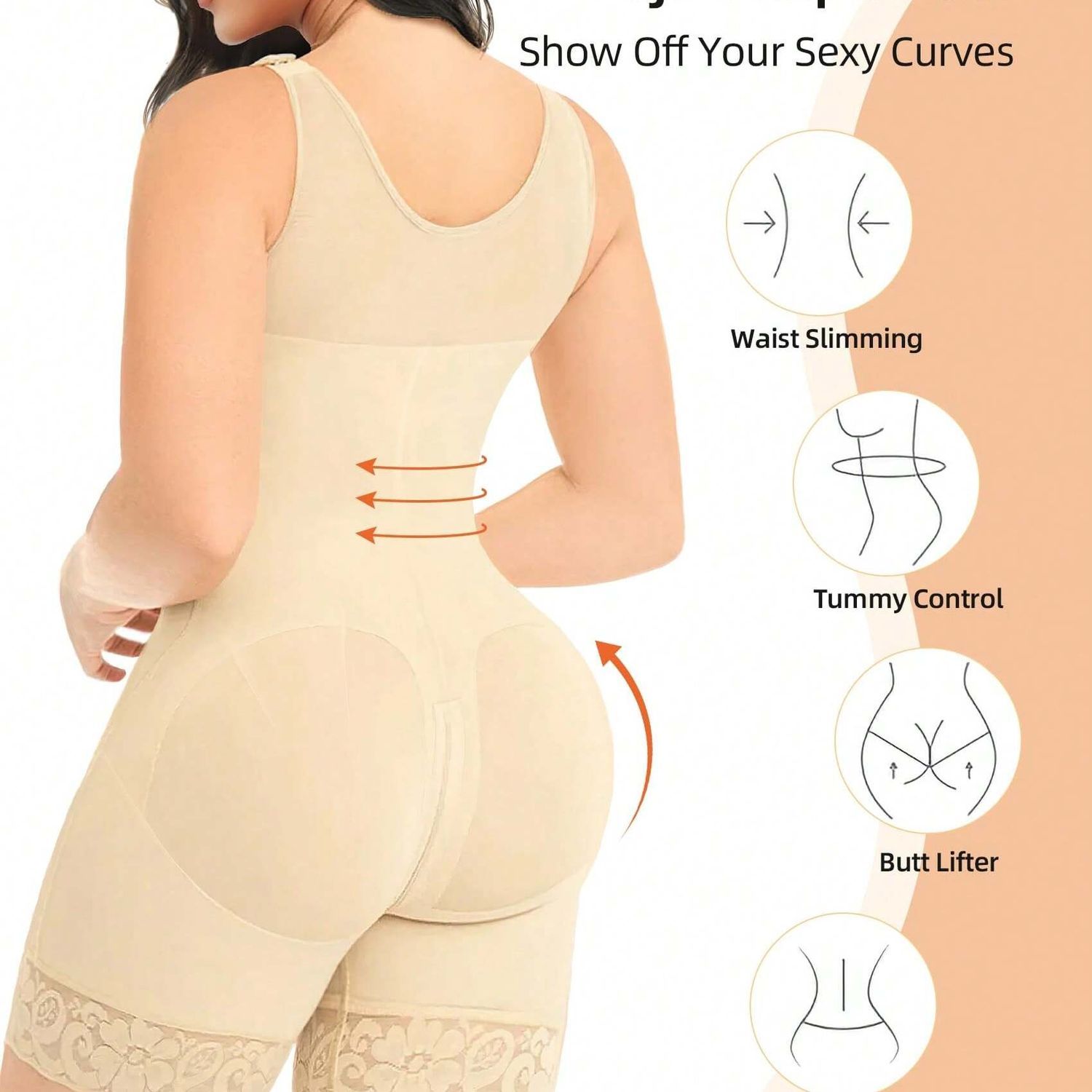 Women's Full Body Sculpting Abdominal Control - Image 5
