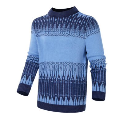 Men's Crewneck Knitted Pullover Sweater