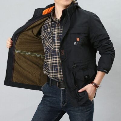 Men's Casual Outdoor Hooded Jacket