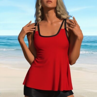 Women's Two-Piece Casual Swimsuit