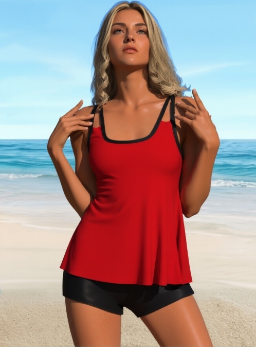 Women's Two-Piece Casual Swimsuit