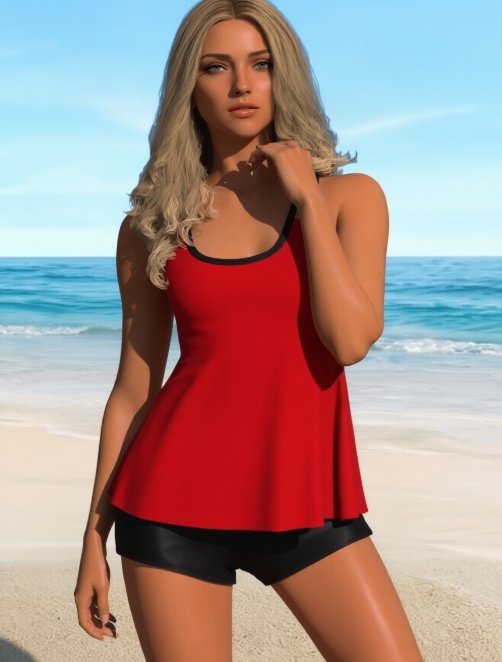 Women's Two-Piece Casual Swimsuit - Image 5