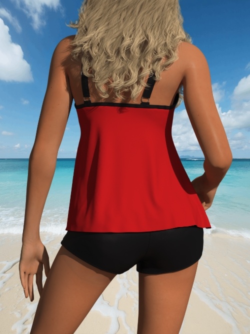 Women's Two-Piece Casual Swimsuit - Image 3