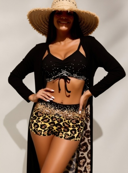 Women's 3 Piece Casual Swimsuit